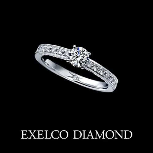 エクセルコダイヤモンド（EXELCO DIAMOND）Aube（オーブ）の婚約指輪