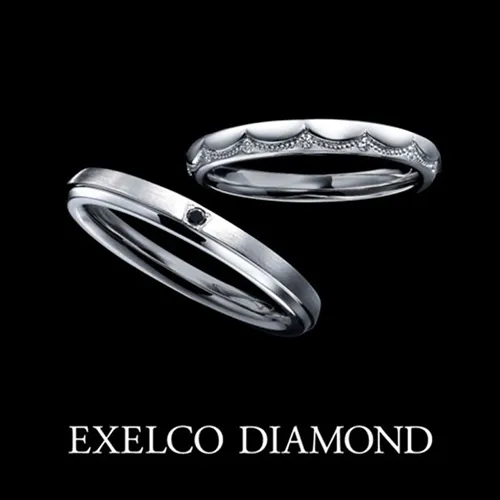 エクセルコダイヤモンド（EXELCO DIAMOND）の結婚指輪Le Voile（ル ヴォワール）