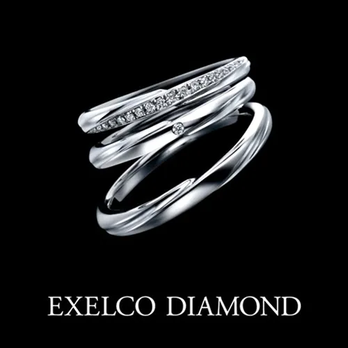 エクセルコダイヤモンド（EXELCO DIAMOND）の結婚指輪Mariage Oiseaux（マリアージュ オワゾー）
