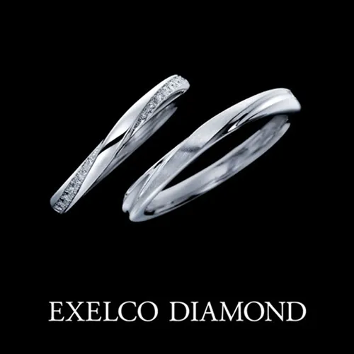 エクセルコダイヤモンド（EXELCO DIAMOND）の結婚指輪Lien Infini（リアンフィニ）