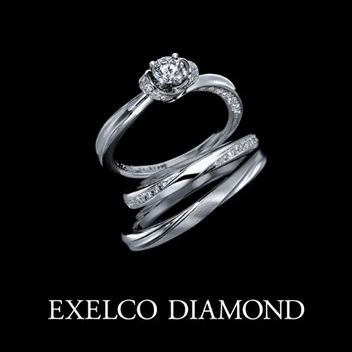 エクセルコダイヤモンド（EXELCO DIAMOND）の結婚指輪Lien Infini（リアンフィニ）