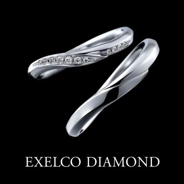 エクセルコダイヤモンド（EXELCO DIAMOND）の結婚指輪Lustre（リュストル）