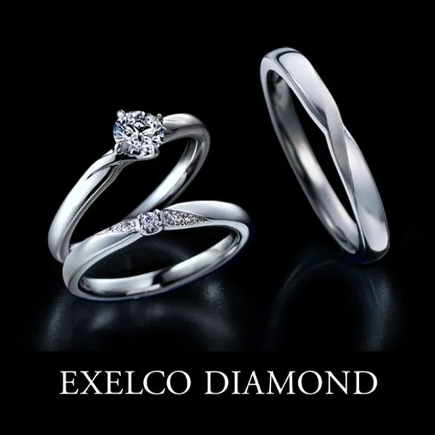 エクセルコダイヤモンド（EXELCO DIAMOND）の結婚指輪Remplir（ランプリール）