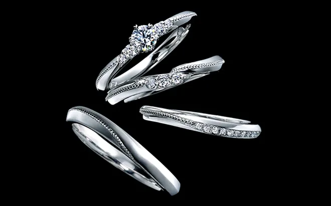 エクセルコダイヤモンド（EXELCO DIAMOND）のこだわりのあるデザイン