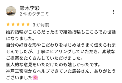 Googleの口コミ