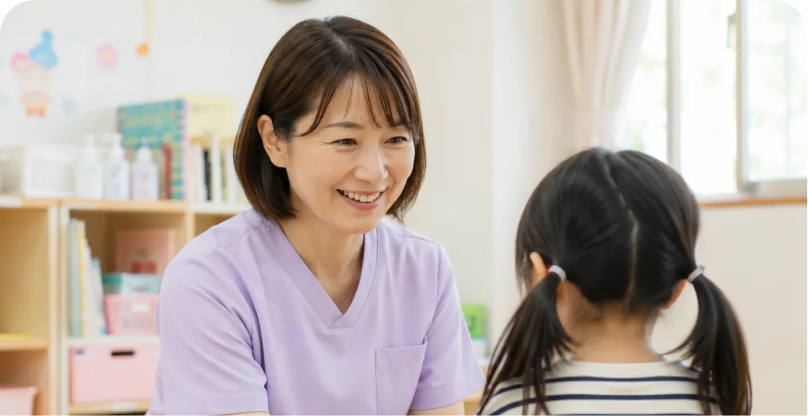 保育園看護師の求人イメージ